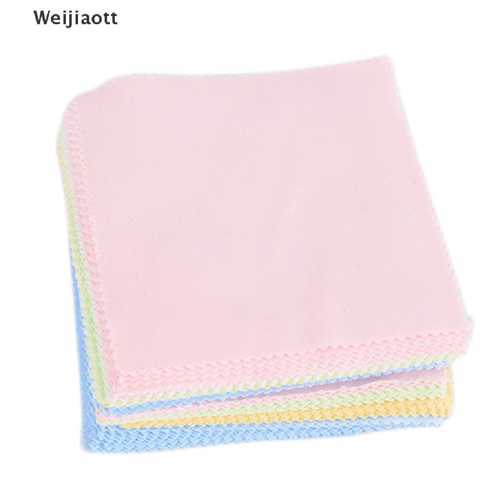 Set 10 khăn lau sợi microfiber cho màn hình điện thoại/ máy chụp hình/ lens/ mắt kính