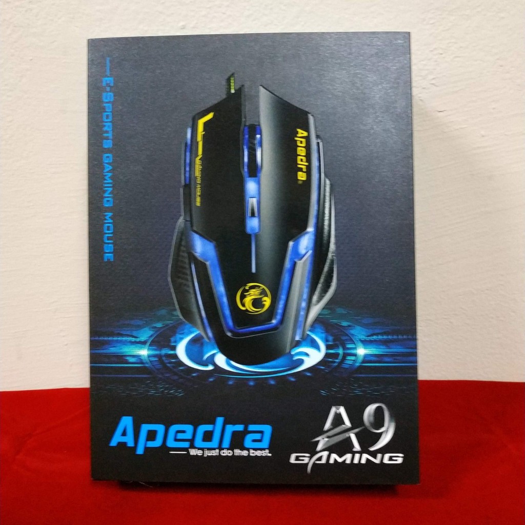 Chuột gaming IMICE Apedra A9 3200 DPI chính hãng - Bảo hành 12 tháng!!!