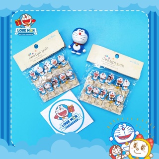 KẸP GỖ DOREMON DORAEMON KÈM DÂY THỪNG DỄ THƯƠNG