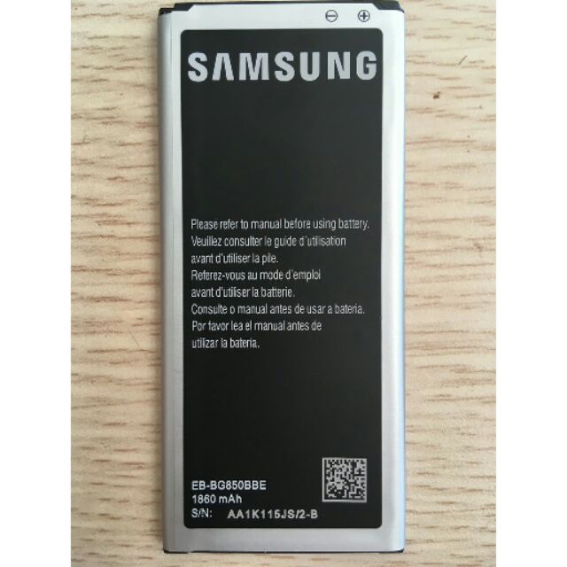 Pin Samsung Galaxy alpha G850 xịn, bảo hành 3 tháng