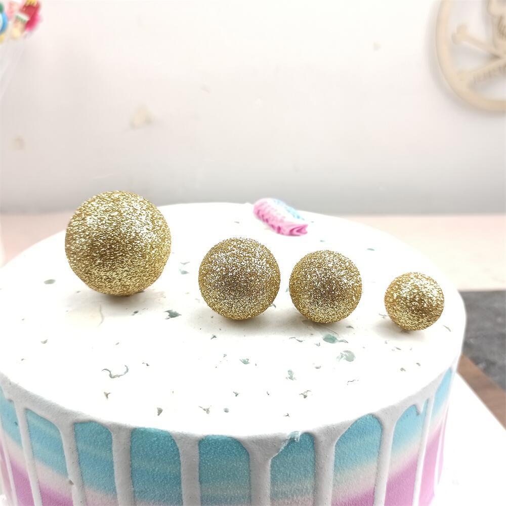 Topper Cắm Trang Trí Bánh Kem Hình Trái Châu