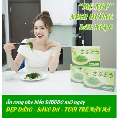 [NEW] Rong nho tách nước SABUDO gói lẻ, hộp nhỏ. Vua rong nho Nhật Bản, phân phối rong nho Sabudo chính hãng ZONESHOP