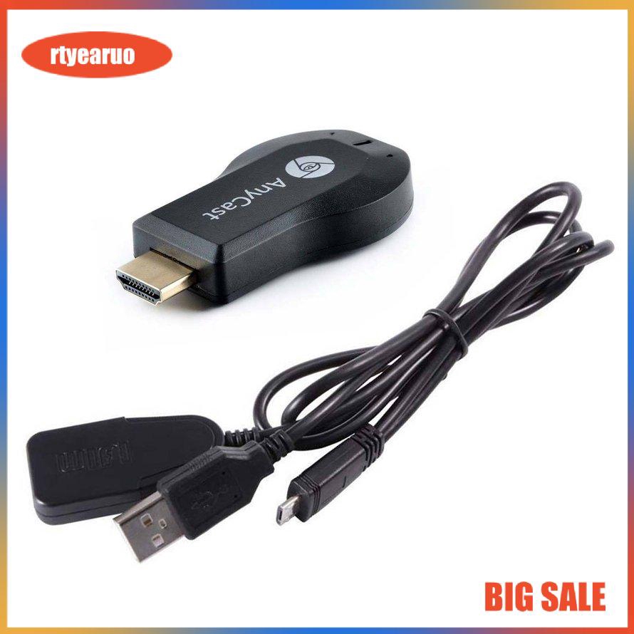 Đầu thu tín hiệu hiển thị qua WiFi không dây 1080P HD HDMI TV Anycast M2 Plus