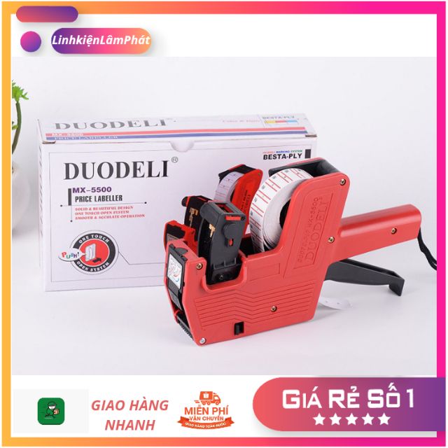 [FREESHIP] Máy Bấm Giá Tiền Tiện Dụng + Tặng Cuộn Giấy Bấm (Màu ngẫu nhiên)