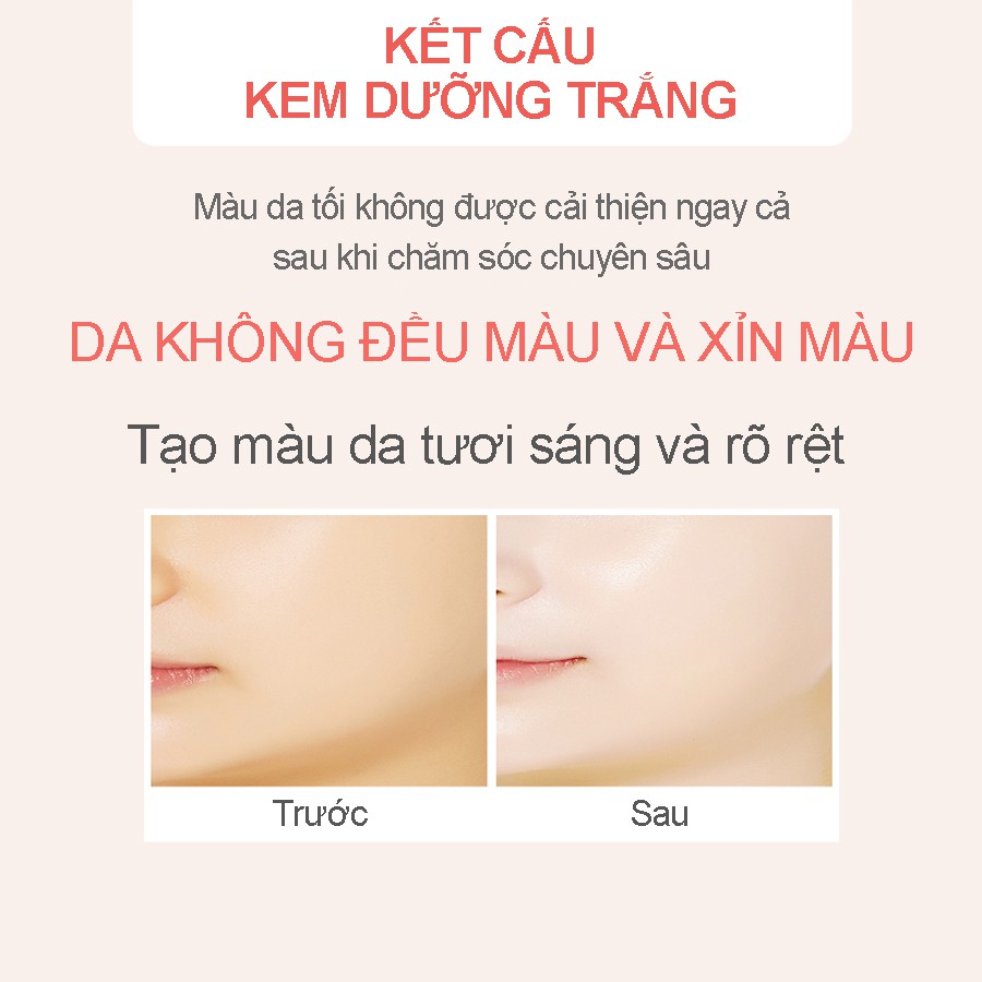 Kem Dưỡng Trắng & Mềm Mịn Da  POUR LA PEAU WHITENING UP CREAM_Mỹ phẩm Hàn Quốc chính hãng
