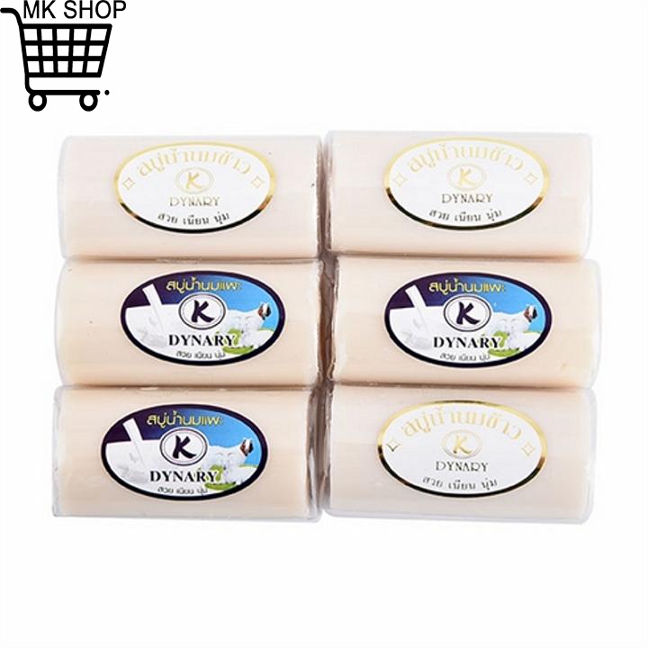 Bánh xà phòng tắm gạo, dê dài Thái lan 100gr