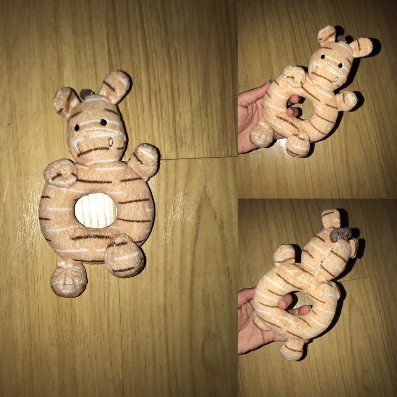 LK01- Đồ chơi nhồi bông có leng keng bíp bíp cho bé