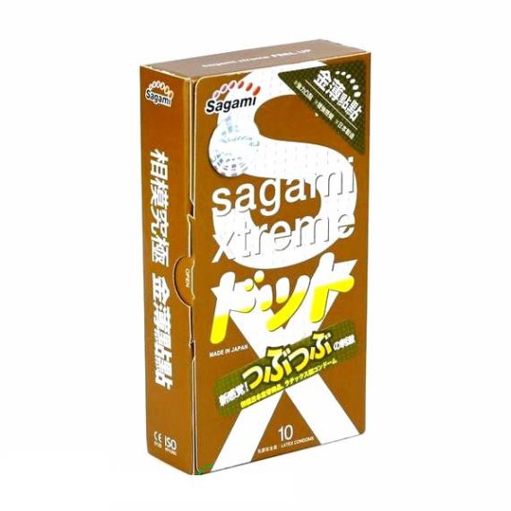 [Combo] 2 hộp 10c bao cao su Gai Sần Nổi Hộp Sagami xtreme Feel Up BCSSN002