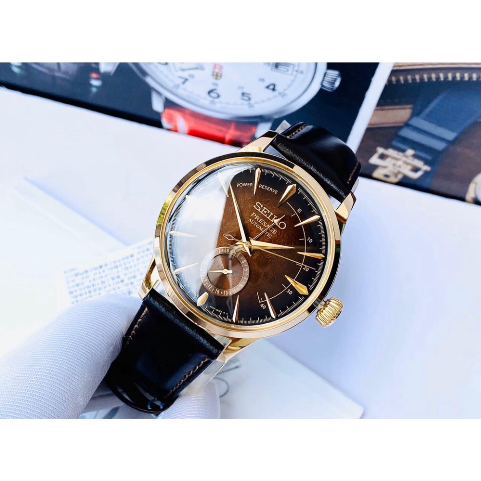 Đồng hồ nam Seiko Presage SSA392J1  - Phiên bản giới hạn - Mặt nâu