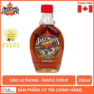 Siro Lá Phong Jakeman - Maple Syrup 250ml