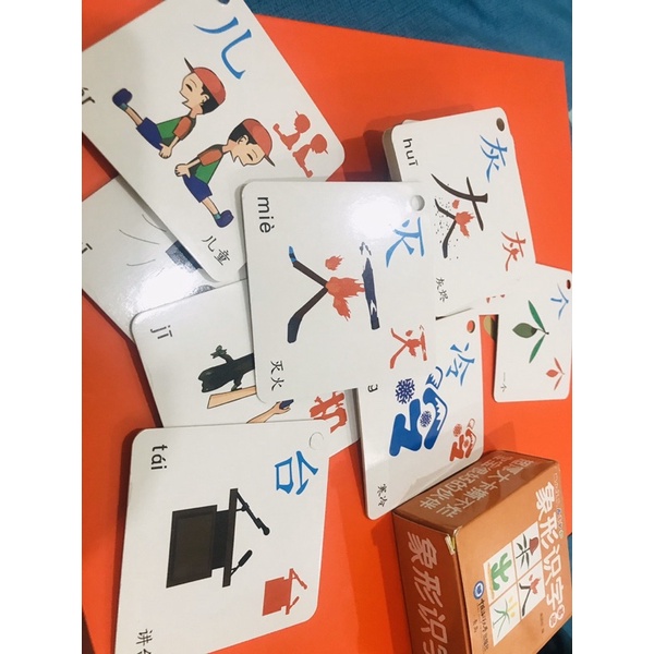 Thẻ Tiếng Trung Flash Card Tiếng Trung Nhận Biết Chữ Tượng Hình