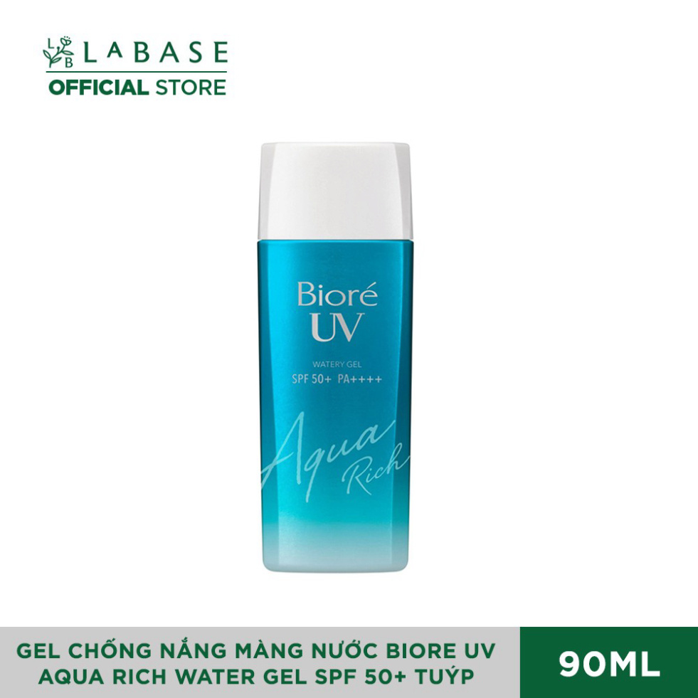 Gel Chống Nắng Màng Nước Biore UV Aqua Rich Water Gel SPF 50+/PA++++ Tuýp 90ml A59