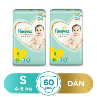 Tã Dán Pampers Nhật size NB66/S60/M48/L40