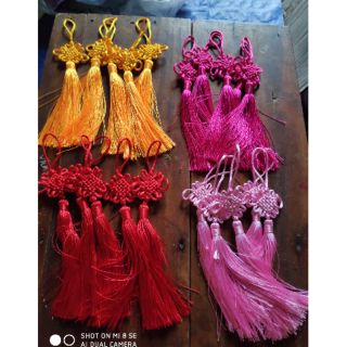 Dây tết trang trí + khánh + ngọc bội