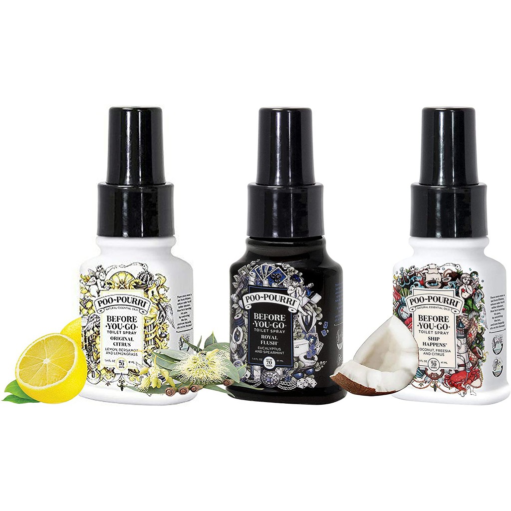 Xịt khử mùi Toliet Poo-Pourri Before-You-Go Toilet Spray - 59ml