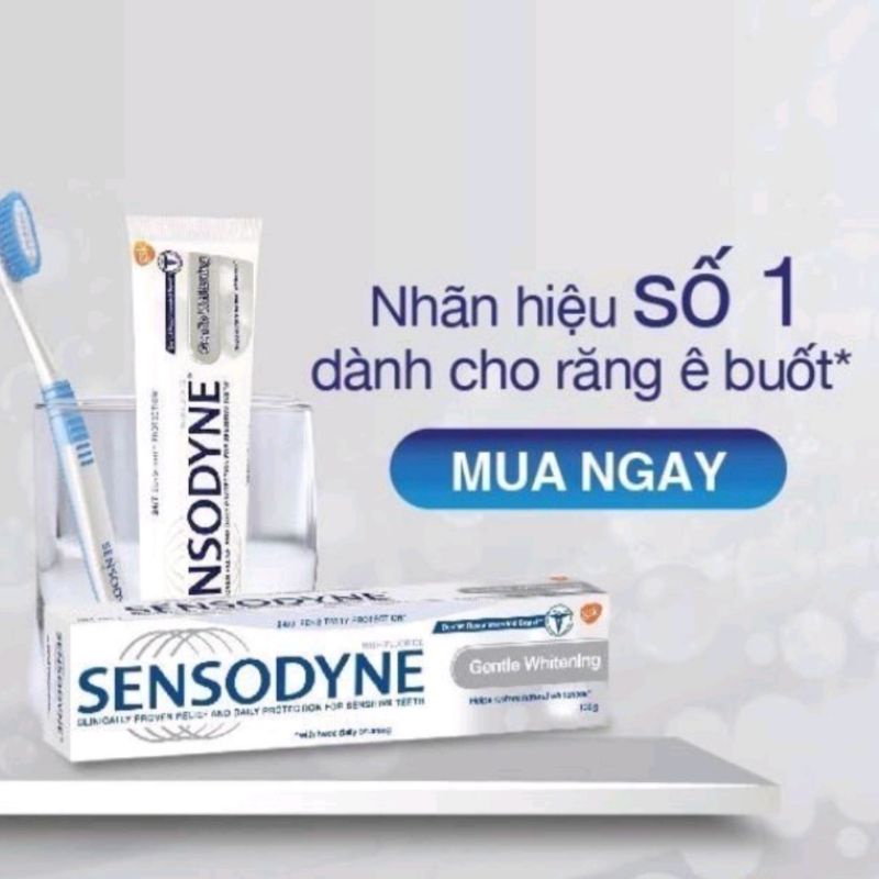 kem đánh răng Sensodyne Gentle Whitening 100G