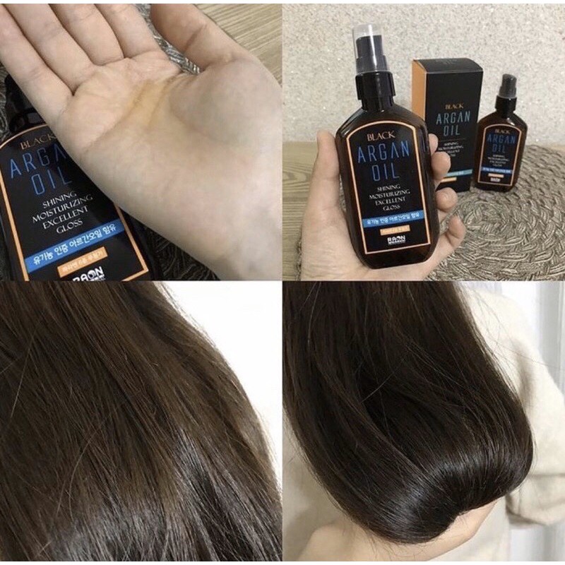 (DATE 2024) TINH DẦU DƯỠNG TÓC BLACK ARGAN OIL🌼