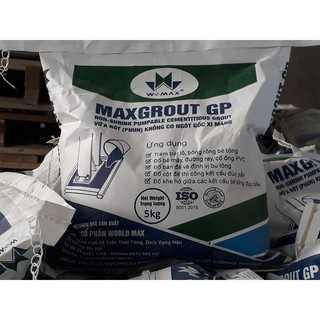 MaxGrout GP - 5kg và 25kg - Vữa Rót Tự Chảy Không Co Ngót Cường Độ Cao