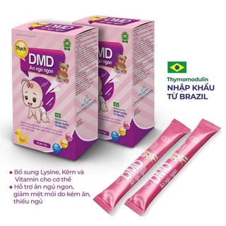 Thạch ăn ngủ ngon dmd bổ sung kẽm lysine – bé khỏe mạnh ăn tốt ngủ tốt