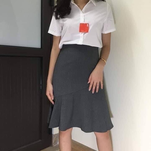 Chân váy đuôi cá vnxk[ảnh thật+ fewback]