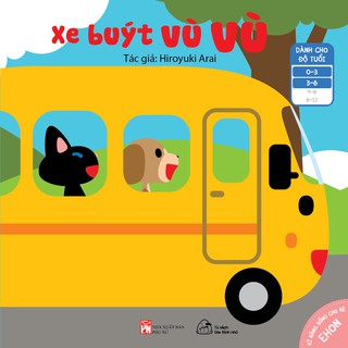 Sách - Ehon Xe buýt vù vù ( từ 0-3 tuổi)