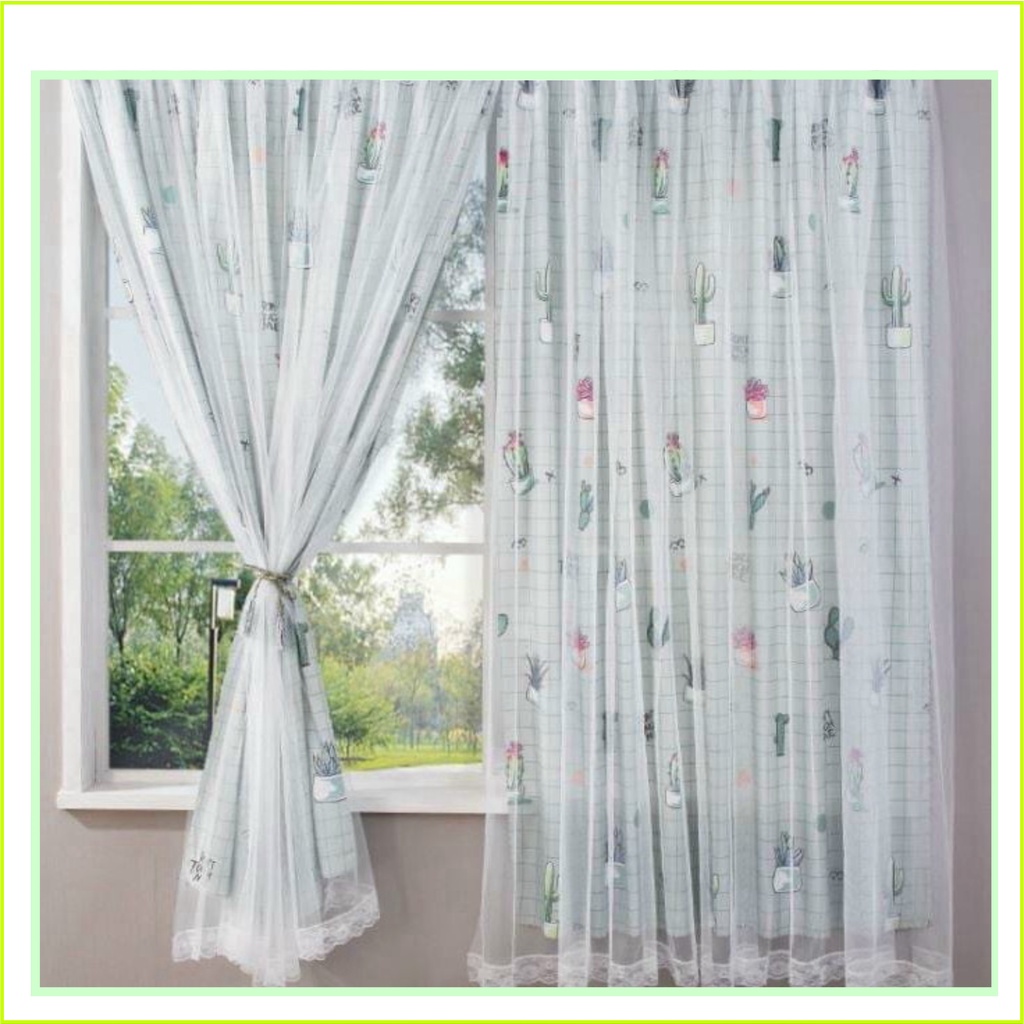 Rèm cửa dán tường chống nắng, rèm cửa dán trang trí cửa sổ - phòng khách dễ dàng lắp đặt không khoan đục Levika