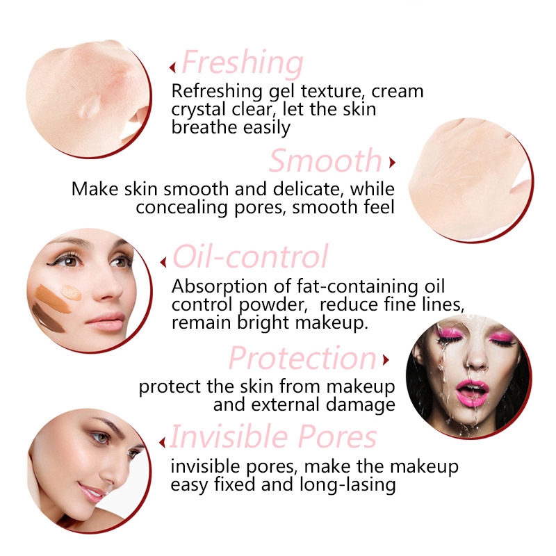 [Hàng mới về] Kem lót Sace Lady trang điểm nền kiềm dầu sáng da làm mờ nếp nhăn hiệu quả | BigBuy360 - bigbuy360.vn