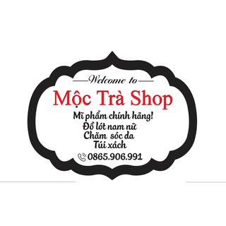 Bảng hiệu gỗ - Tên Shop
