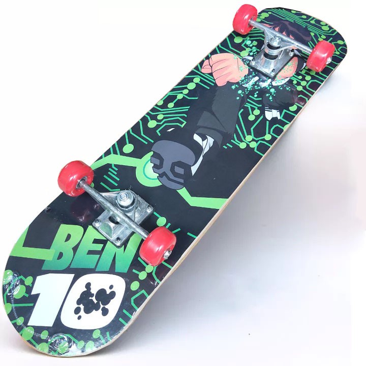 Ván trượt trẻ em skateboard thể thao dài 80 cm chất liệu gỗ phong ép cao cấp 7 lớp