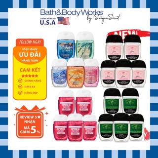 Gel rửa tay không cần nước Bath and Body Works (Mùi ngẫu nhiên)