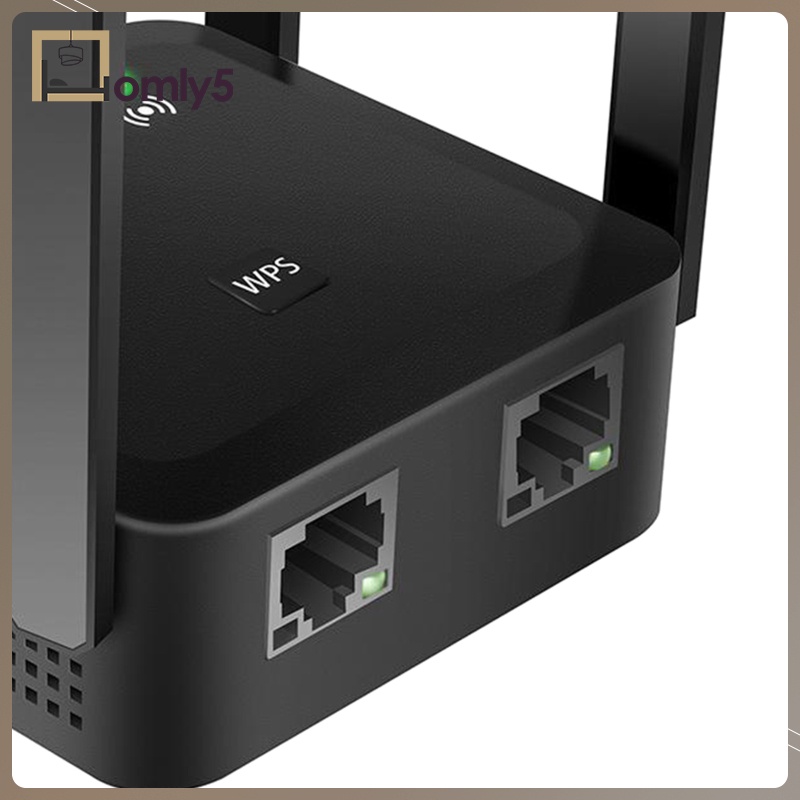 Thiết Bị Khuếch Đại Tín Hiệu Wifi 1200mbps 2.4 + 5ghz Màu Đen | BigBuy360 - bigbuy360.vn