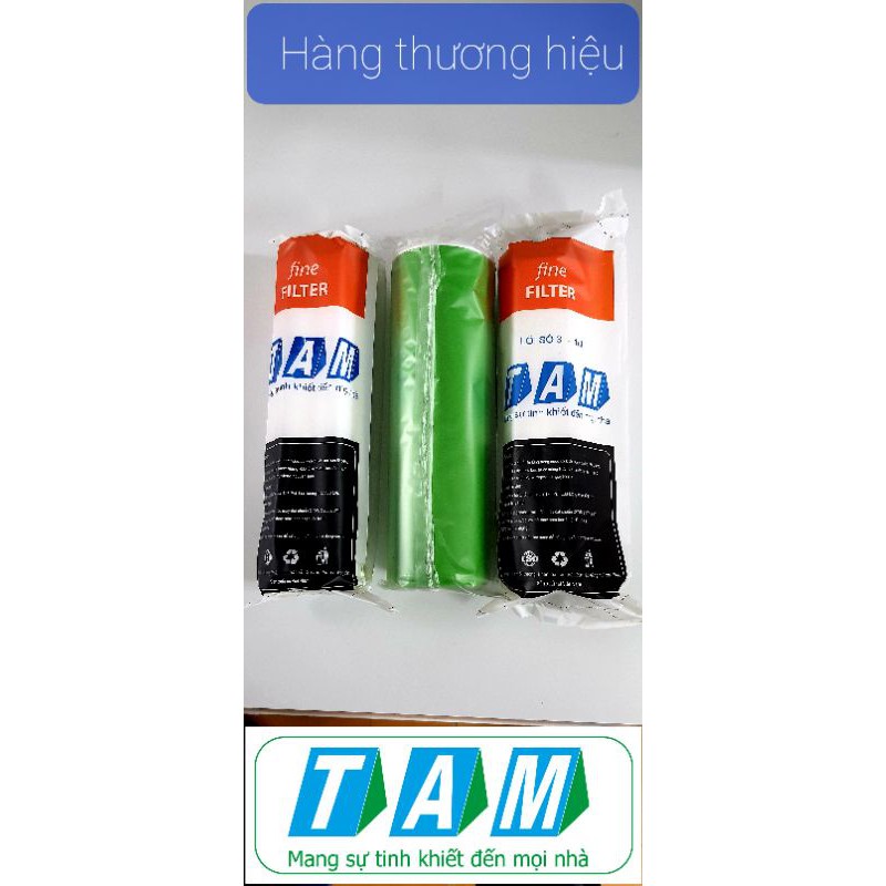 Bộ 3 lõi lọc 1,2,3 thương hiệu TAM