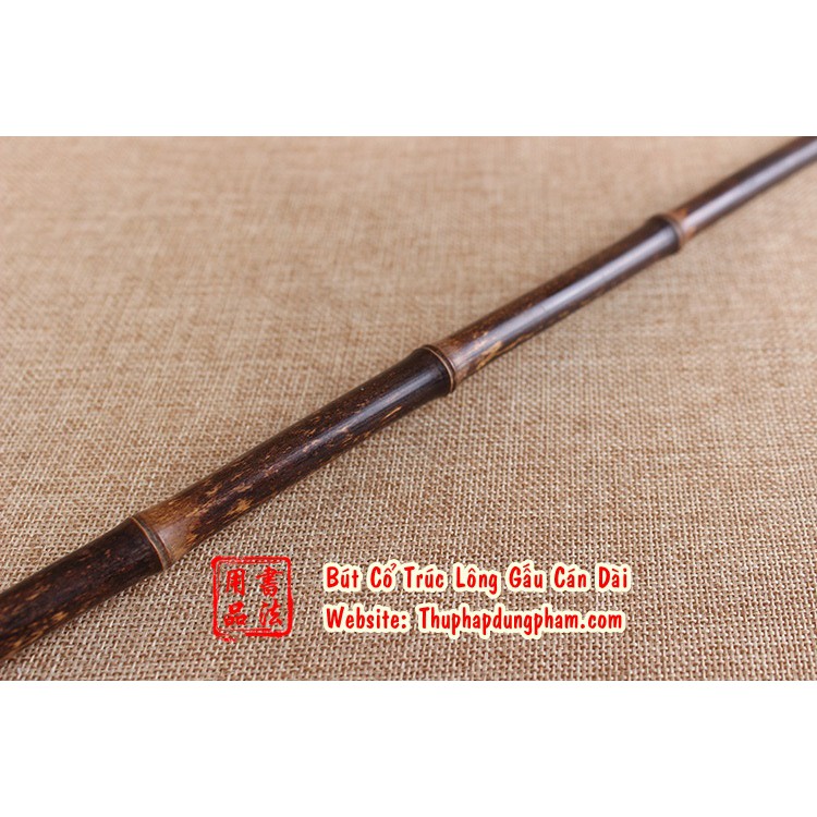 Bút lông thư pháp cổ trúc cán dài 70cm [HOT]