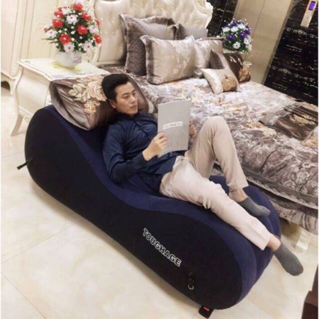 Ghế hơi thư giãn tình yêu Toughage tặng kèm bơm điện PF3207 | BigBuy360 - bigbuy360.vn