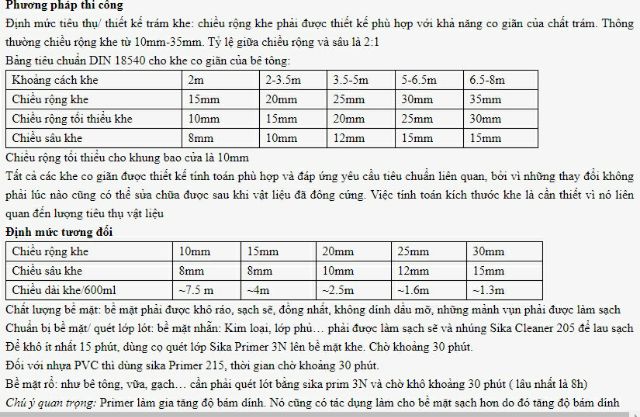 Chất trám khe Sikaflex Construction - Chất trám vết nứt, khe nứt mái nhà, tường nhà chống thấm polyurethane 1 thành phần