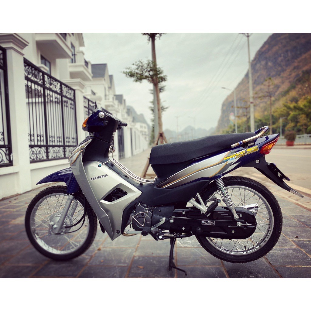 Tem Rời [ GHÉP CROM ] Wave S - A dán cho Wave Alpha 100/50cc - 110 Wave S