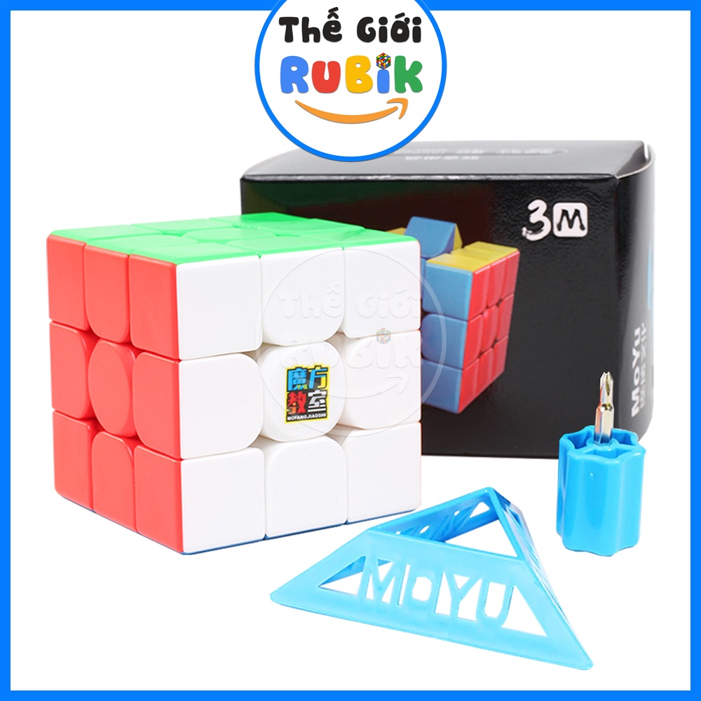 Rubik 3x3 MoYu MeiLong 3M Có Nam Châm Rubic 3 Tầng Đồ Chơi Trí Tuệ Thế