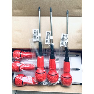 Tô vít mũi (+) tay cầm kiểu bóng  TAJIMA (Nhật bản)