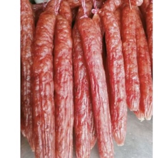 500 gram Lạp xưởng khô loại dài lạp xưởng ngon thượng hạng hàng mới về liên tục bao ngon như hình