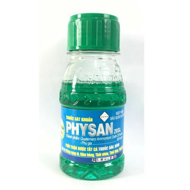 Thuốc sát khuẩn Physan 20sl 100ml đặc trị thối nhũn