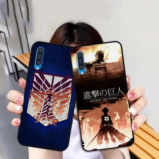 Ốp Lưng Silicone Mềm In Hình Anime Attack On Titan Cho Samsung Galaxy A10 A10S A20 A20S A20E A30 A30S A40 A40S A50 A50S