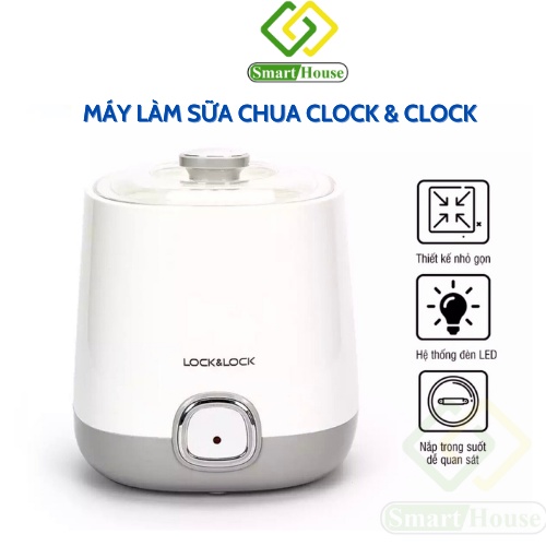 Máy làm sữa chua LocknLock 1L 20W Lên Men Tự Động Nhỏ Gọn - Smart House