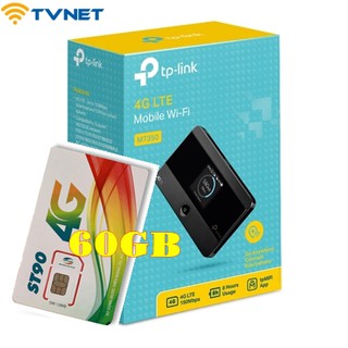 Combo thiết bị wifi 4g tp-link m7350 150mbps + sim 4g viettel 60gb