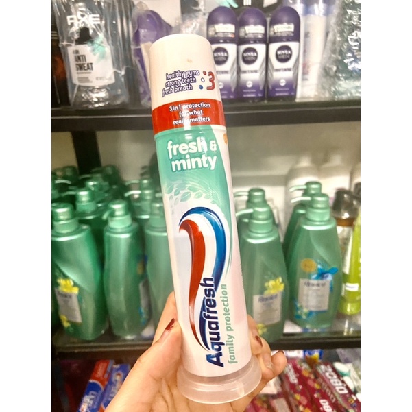 USA KEM ĐÁNH RĂNG AQUAFRESH TOOTHPASTE MỸ DẠNG ỐNG 100ml