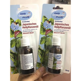 Tinh Dầu Bạc Hà Japanisches Heilpflanzenöl xách tay Đức