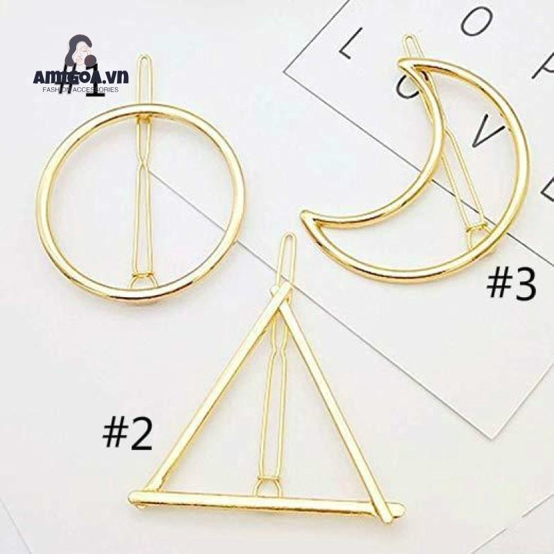 【amigoa.vn】Kẹp Tóc Hình Học Hình Học