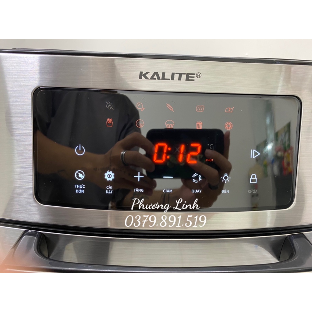 Nồi chiên không dầu KALITE KL1500 - Hàng chính hãng - Bảo hành 24 tháng