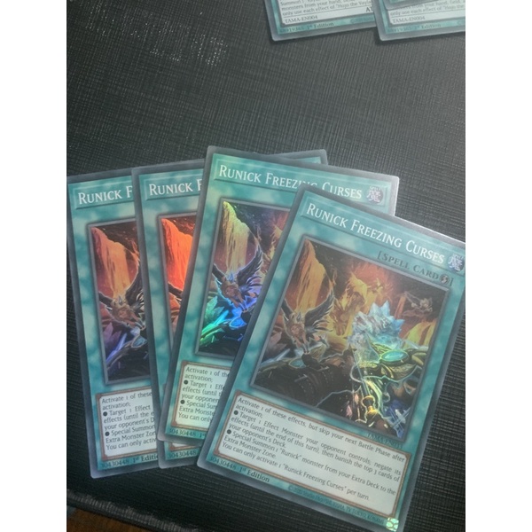 Bài yugioh: runick freezing curses