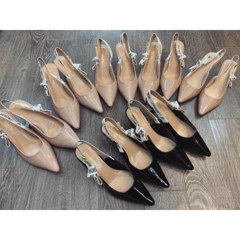 Sandal 6p Gót Cong Da Bóng Êm Chân Fullbox Bill Túi Hãng