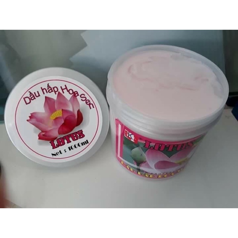 Dầu hấp dưỡng tóc Hoa Sen 500ml - 1000ml